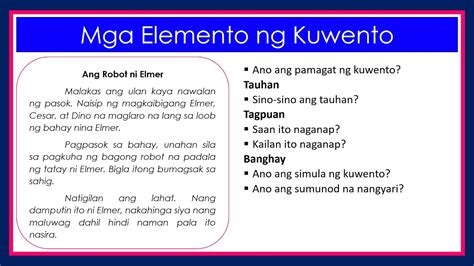 elemento kahulugan.